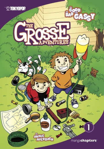 The Grosse Adventures manga - The Grosse Adventures manga chapter book volume 1
