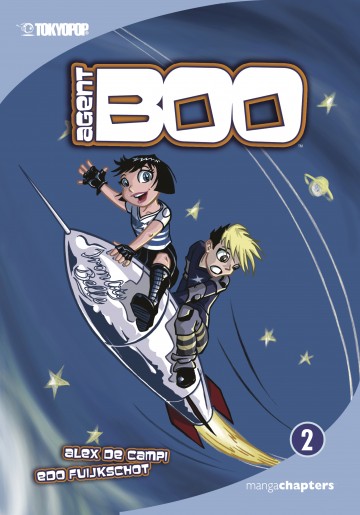 Agent Boo manga - Agent Boo manga chapter book volume 2