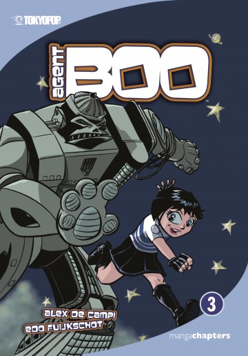 Agent Boo manga - Agent Boo manga chapter book volume 3