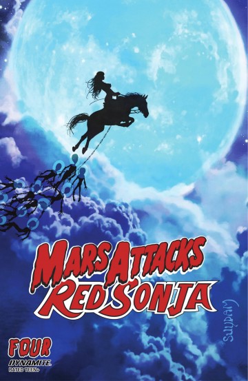 Mars Attacks Red Sonja - Mars Attacks Red Sonja #4