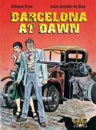 European-comics Barcelona at Dawn