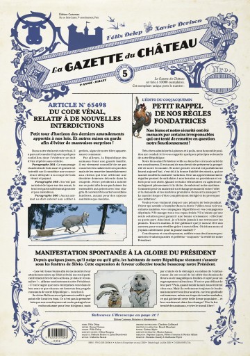 Le Château des Animaux - Le Château des Animaux (Tome 5)  - La Gazette du Château