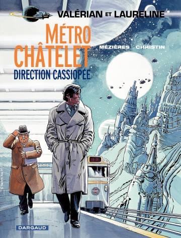 Valérian et Laureline - Métro Châtelet direction Cassiopée