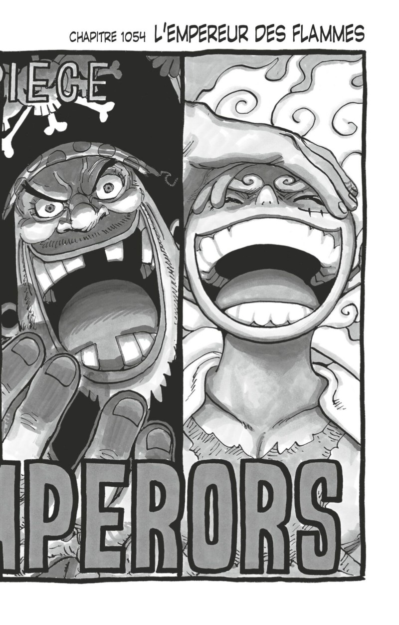 One Piece C1054 One Piece Ã©dition originale - Chapitre 1054 : L'Empereur des flammes