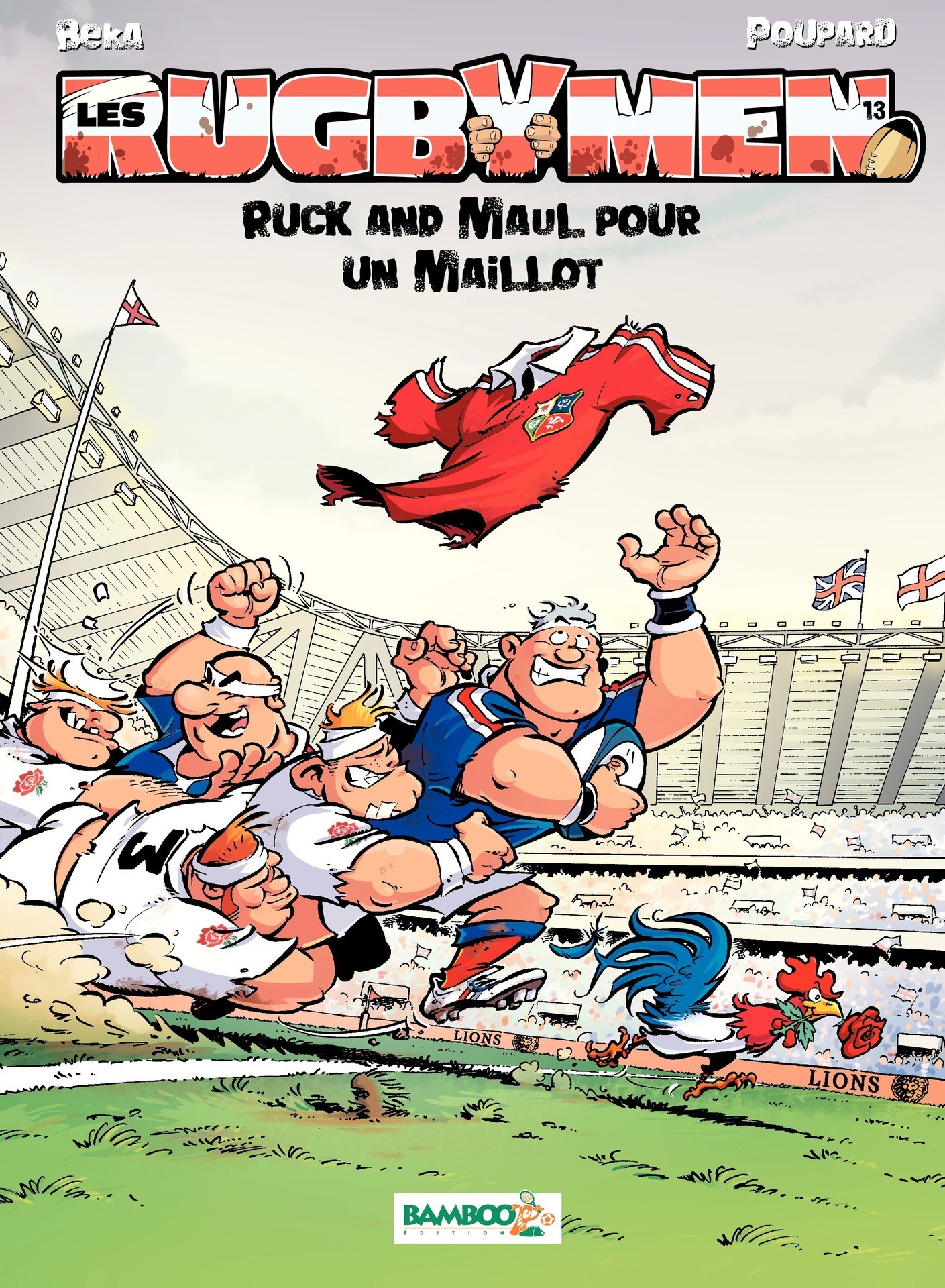 Les Rugbymen la série BD en