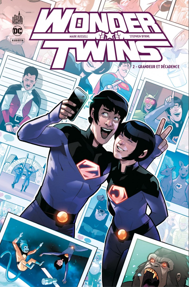 Wonder Twins T.2 Grandeur et dÃ©cadence