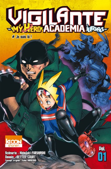 Vigilante - My Hero Academia Illegals - Kohei Horikoshi 