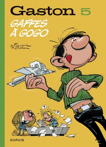 Gaston (édition 2018) - Tome 5 - Gaffes à gogo - Tome 5 | Franquin