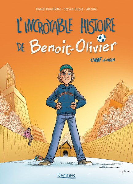 L'incroyable histoire de Benoit-Olivier en BD  WAF le chien - Version BD