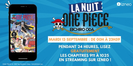 Nuit One Piece : lecture en ligne gratuite de One Piece sur le site izneo