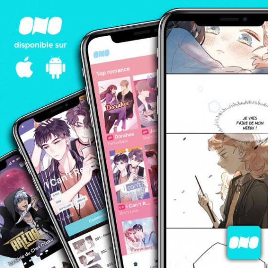 Univers ONO, la nouvelle application de webtoons